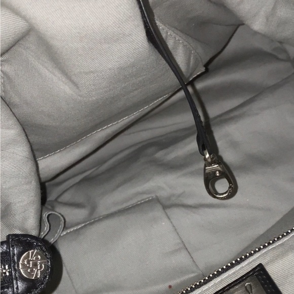 NWOT Petunia BLK Leather Tote, Spring Sale - Picture 8 of 9